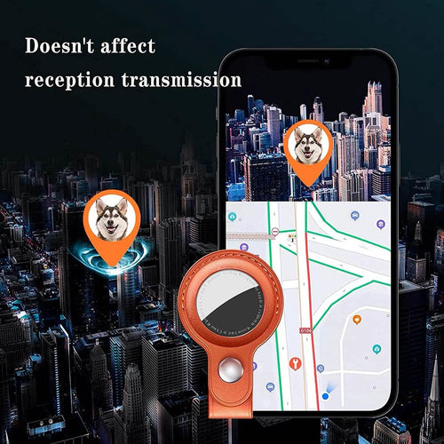 4-Pack: Eusty Air Tag Keychain for Apple Airtags Holder